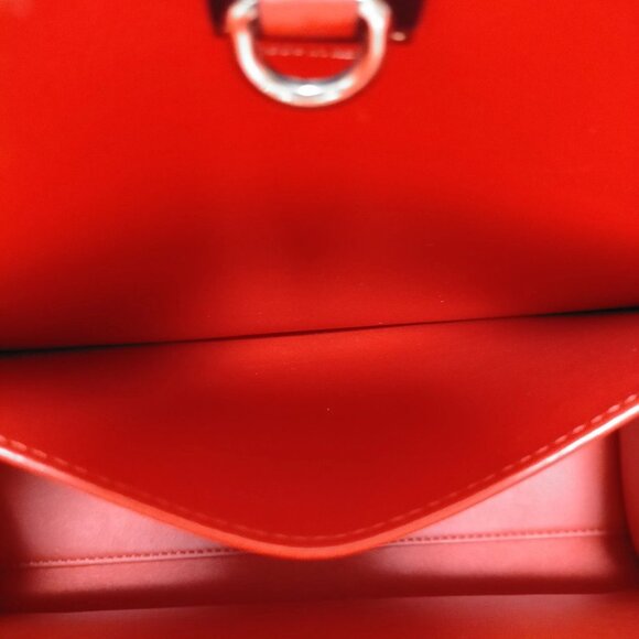 Louis Vuitton CITY STEAMER Red Leather Hand Bag mon-903-091125 - Picture 14 of 16